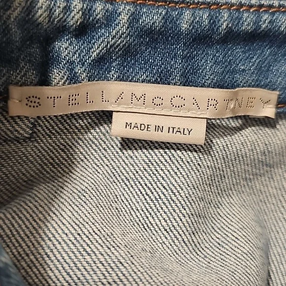 Host PICK ๐๐ STELLA MCCARTNEY Kathy faded denim jumpsuit | 40 - Picture 14 of 16